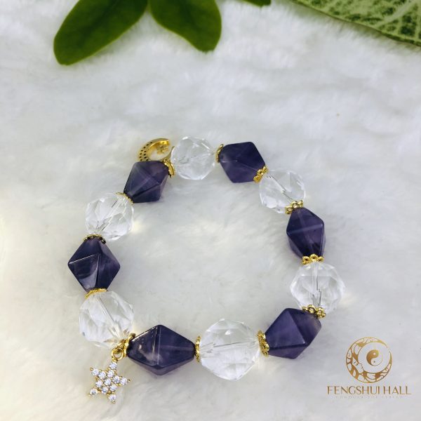 Through the wind, sea and stars: Attract All That I Desire Polygon Crystal Bracelet