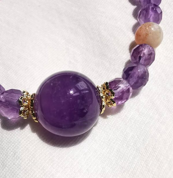 Forget-me-not by life: Relationship Improvement Amethyst and Arusha Chic Bracelet