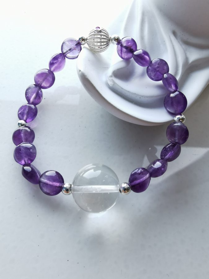 Be Clearly Aware of  The Reason – Crystal Bracelet