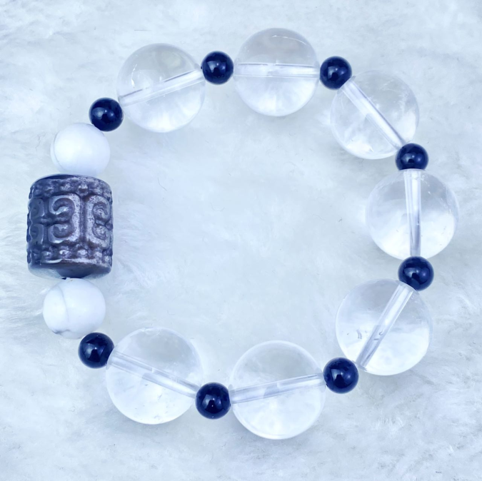 The Fret Pattern and Crystal Bracelet – Be Endless