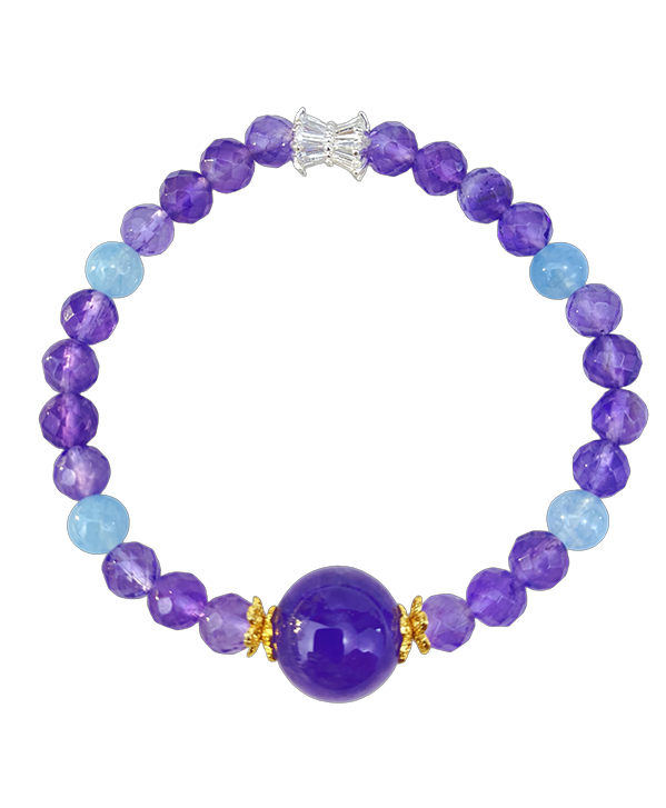 Bring Love And Health Home With Authentic AMETHYST Bracelet