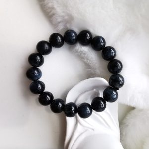 Natural Obsidian-12mm bracelet