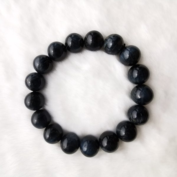 Natural Obsidian-12mm bracelet