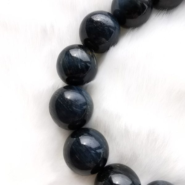 Natural Obsidian-12mm bracelet