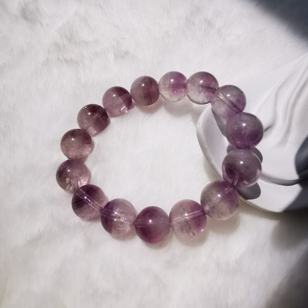 Natural Quartz Rutilated-10mm bracelet