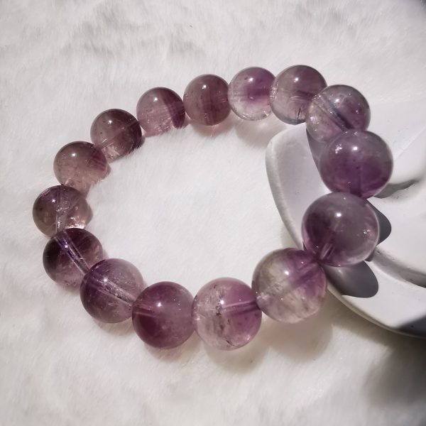 Natural Quartz Rutilated-10mm bracelet